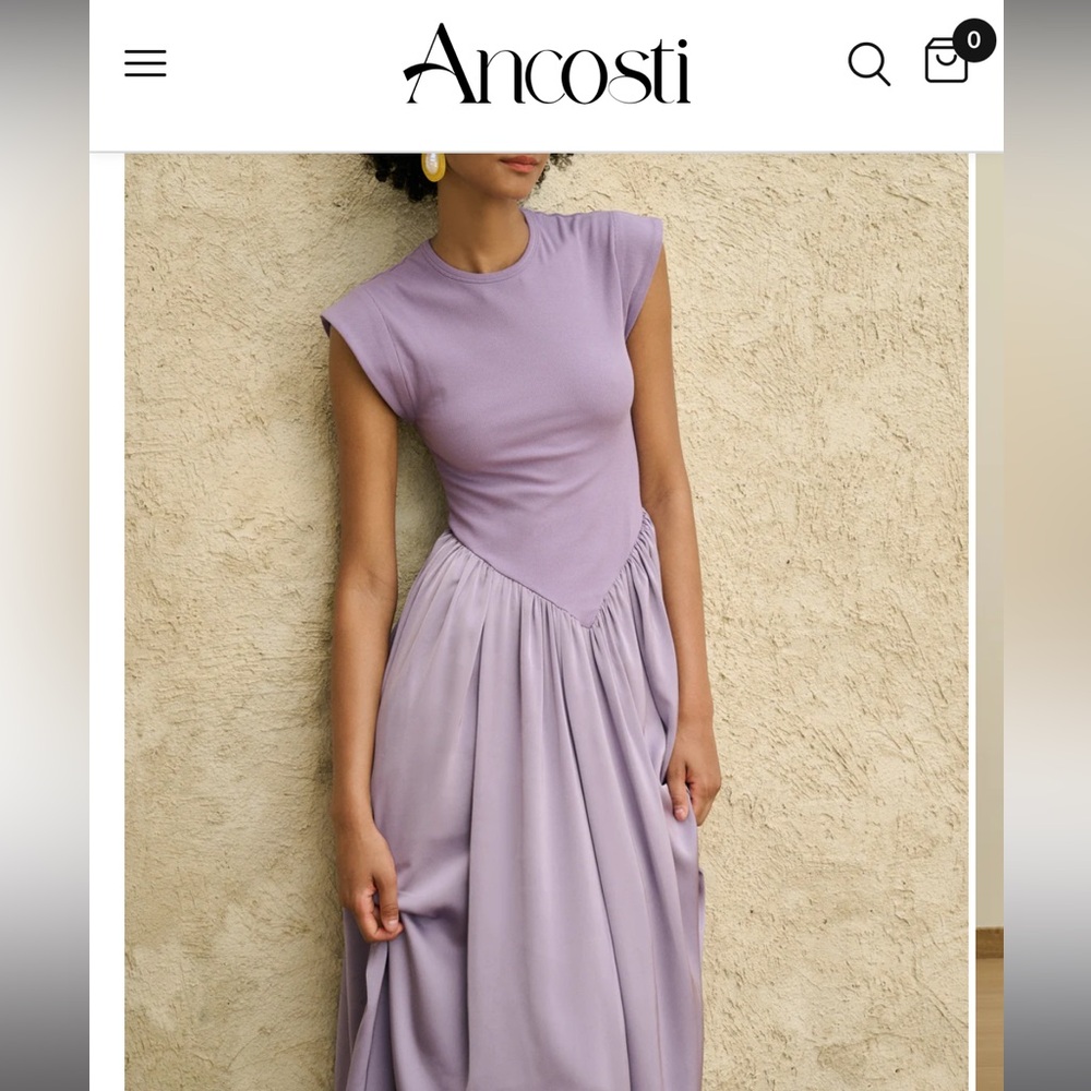 Lavender Maxi Dress - Picture 4 of 5